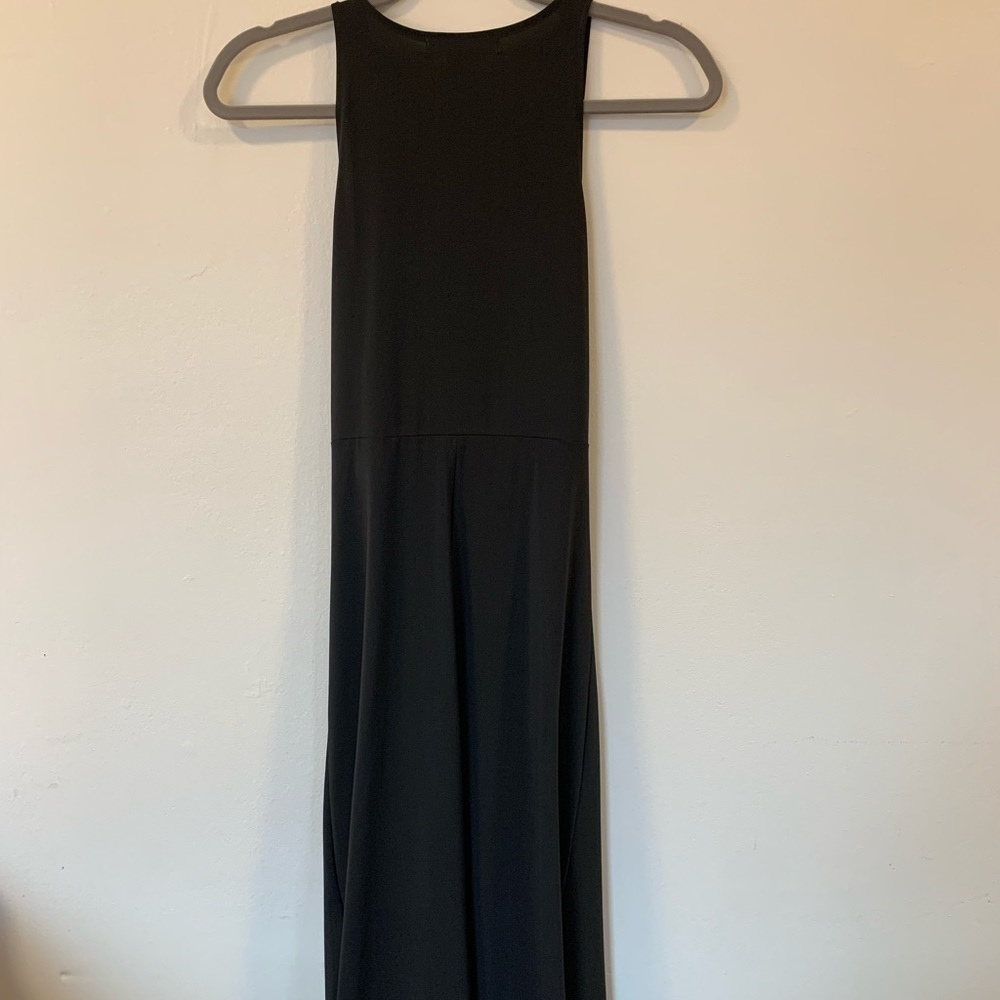 Micheal Kors Black Fashion Basic Faux-Wrap Dress SZ S - Picture 6 of 10
